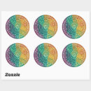 Suche nach regenbogen mandala aufkleber Blume