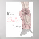 Suche nach rosa ballettschuhe poster En pointe