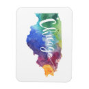 Suche nach chicago magnete Aquarell