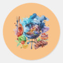 Suche nach grill aufkleber Aquarell