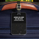 Suche nach unendlichkeit gepäckanhänger Astronomie