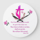 Suche nach john 3 16 wanduhren Christlich