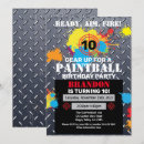 Suche nach paintballs einladungen Paintball geburtstagsparty