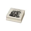 Suche nach haus briefmarke Vintag
