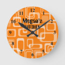 Suche nach retro mode wanduhren Orange