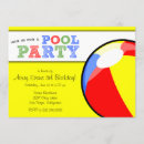 Suche nach beach ball einladungen Niedlich