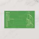 Suche nach mikroskop visitenkarten Forschung