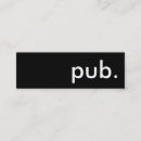 Suche nach kneipe visitenkarten Bar