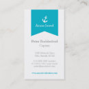 Suche nach yachten visitenkarten Kunde