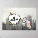 Suche nach seien sie kreativ poster Inspiriert