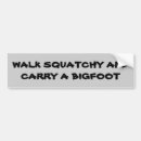 Suche nach squatchy autoaufkleber Sasquatch