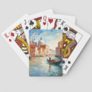 Suche nach venedig spielkarten Aquarell