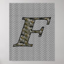 Suche nach monogramm f poster Brief