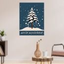 Suche nach winter wonderland poster Blau
