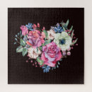 Suche nach vintage hochzeit puzzle Aquarell