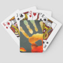 Suche nach hand spielkarten Finger
