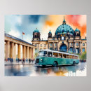 Suche nach berlin reise poster Aquarell