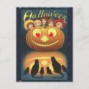 Suche nach schwarze katze halloween postkarten Jedes kind