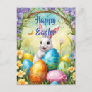 Suche nach osterhase mit eiern postkarten Ostereier