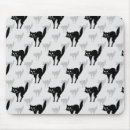 Suche nach katzen silhouette mousepads Schwarzkatze
