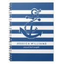 Suche nach anker kleine notizbücher Blau und weiß