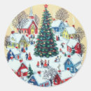 Suche nach weihnachts hütte aufkleber Weihnachtsbaum