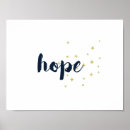 Suche nach hope poster Typography