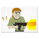 Suche nach maschinengewehr poster Schießen
