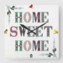 Suche nach home sweet home wanduhren Cute