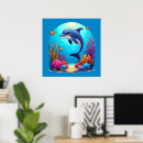 Suche nach delfin poster Generativer inhalt