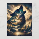 Suche nach wolf und mond postkarten Vollmond