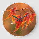 Suche nach ahornblatt wanduhren Herbst