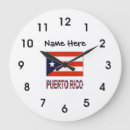 Suche nach puerto rico wanduhren Flagge