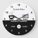 Suche nach schwarzer kaffee wanduhren Für alle