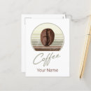 Suche nach kaffeebohnen postkarten Barista