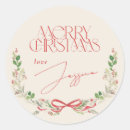 Suche nach rot auf ihnen aufkleber Weihnachtsgeschenk