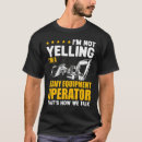 Suche nach planierraupe tshirts Schwer