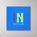 Suche nach buchstabe leinwandbilder Blau