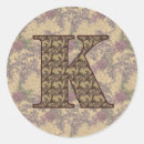 Suche nach k monogramm aufkleber Für sie