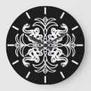Suche nach weiße mandala wanduhren Schwarz weiß