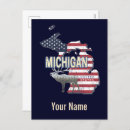 Suche nach michigan flagge postkarten Staat