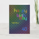 Suche nach 40 jahre alt karten Für ihn