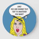 Suche nach vintages comic wanduhren Retro