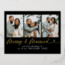Suche nach fröhlich und verheiratet postkarten First christmas married