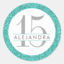 Suche nach silber und türkis aufkleber Geburtstag