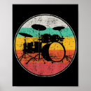 Suche nach drums poster Vintag
