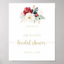 Suche nach floral bridal shower poster Für sie