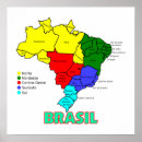 Suche nach regionen poster Brasilien