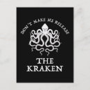 Suche nach tentakeln postkarten Kraken