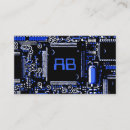 Suche nach 2 initialen visitenkarten Computer